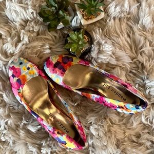 George our Madden Girl water color heels 💐👠